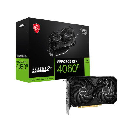 MSI RTX 4060TI VENTUS 2X BLACK 16G OC