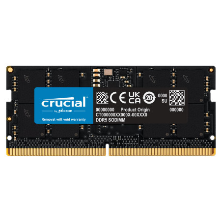 Crucial SO-DIMM DDR5 16 Go 4800 MHz CL40