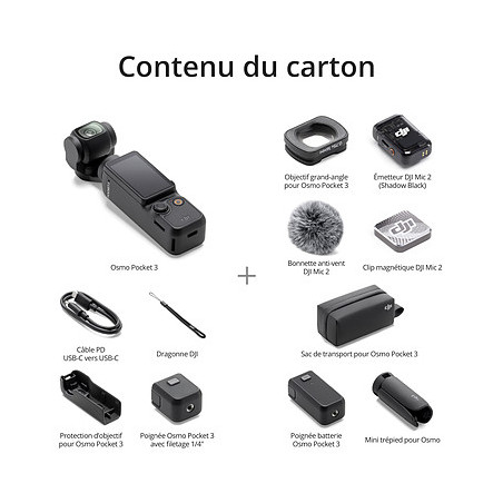 DJI Osmo Pocket 3 Creator Combo