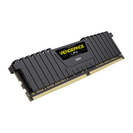 Barrette mémoire 8Go DIMM DDR4 Corsair Vengeance LPX 3200Mhz (Noir)