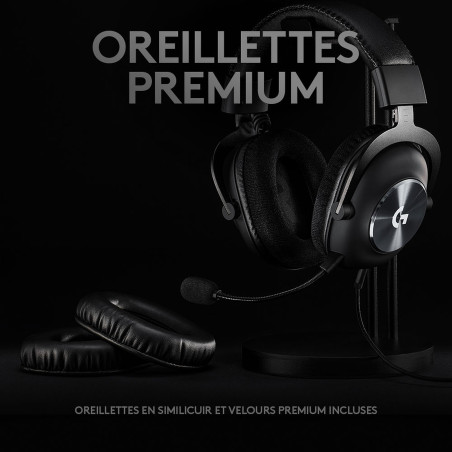 Casque Logitech G Pro X (Noir)