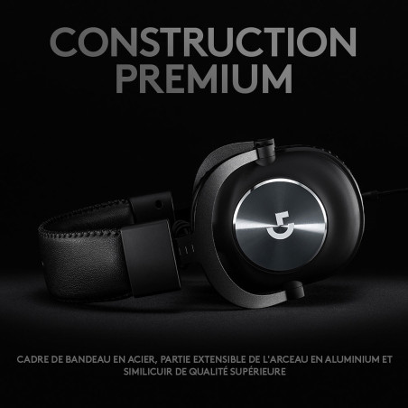 Casque Logitech G Pro X (Noir)