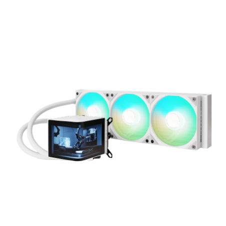 Kit Watercooling AIO Tryx Panorama RGB - 360mm (Blanc)