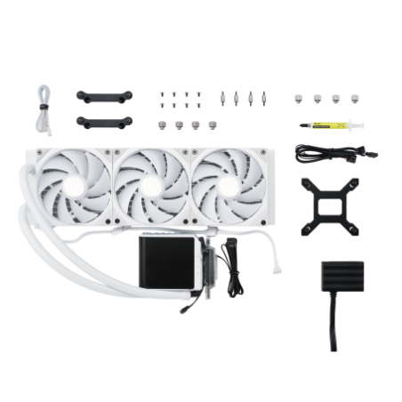 Kit Watercooling AIO Tryx Panorama RGB - 360mm (Blanc)