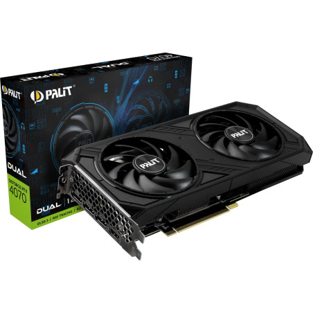 Carte Graphique Nvidia Palit GeForce RTX 4070 Dual 12Go