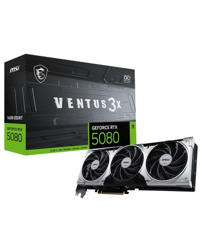 MSI GeForce RTX 5080 16G VENTUS 3X OC PLUS