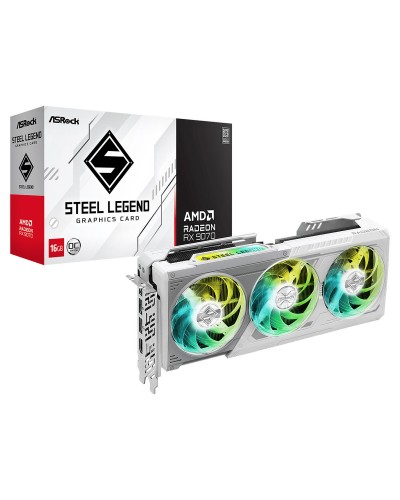 ASRock AMD Radeon RX 9070 Steel Legend 16GB