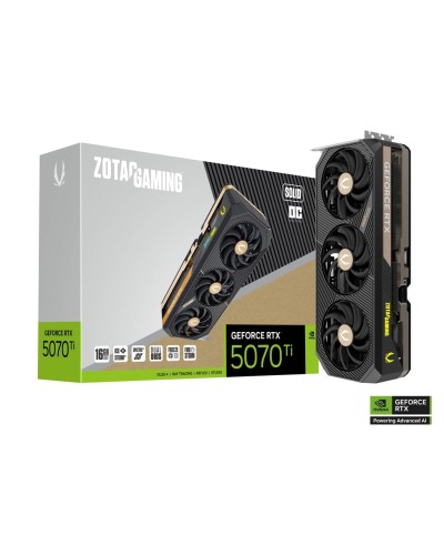 Carte Graphique Zotac Gaming GeForce RTX 5070 Ti Solid SFF OC