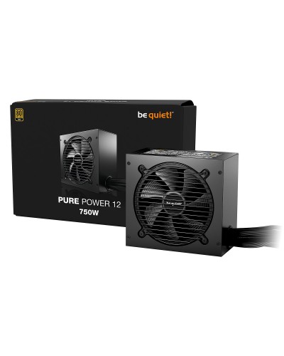 Alimentation ATX be quiet! Pure Power 12 - 750W (Noir)