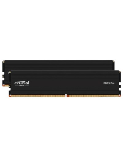 Kit Barrettes mémoire 32Go (2x16Go) DIMM DDR5 Crucial Pro OC Gaming 6000MHz