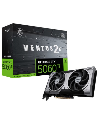 MSI GeForce RTX 5060 Ti 16G VENTUS 2X OC PLUS