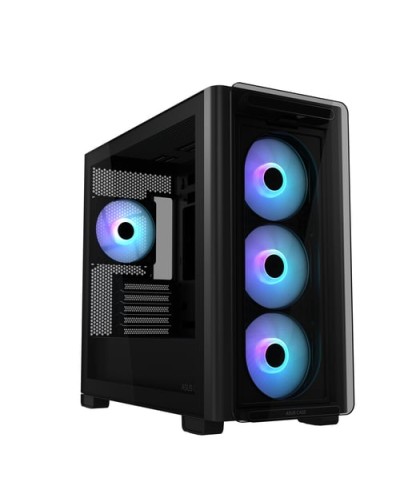 Boitier ASUS A23 PLUS TG ARGB NOIR - MT/SANS ALIM/MATX
