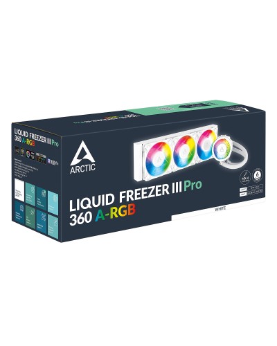 Arctic Liquid Freezer III Pro 360 A-RGB (Blanc)