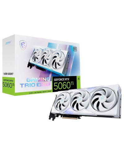 MSI GeForce RTX 5060 Ti 16G GAMING TRIO OC WHITE