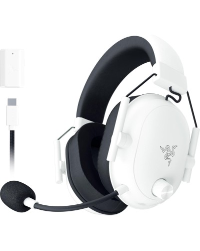 Razer Blackshark V2 Hyperspeed pour PC - Casque de Jeu sans Fil Blanc