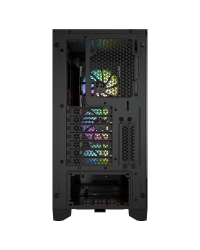 Corsair iCUE 4000X RGB Tempered Glass (Noir)Corsair iCUE 4000X RGB Tempered Glass (Noir)