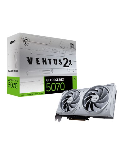 MSI GeForce RTX 5070 12G VENTUS 2X OC White