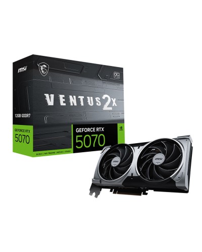 MSI GeForce RTX 5070 12G VENTUS 2X OC noir