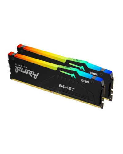 Kingston Technology FURY Beast 32GB 6000MT/s DDR5 CL30 DIMM (Kits de 2) RGB EXPO